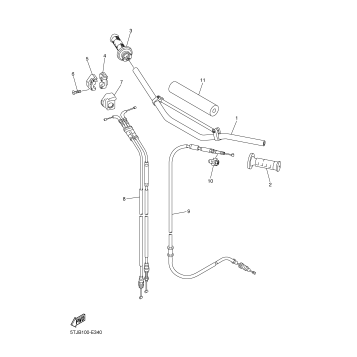 STEERING HANDLE CABLE