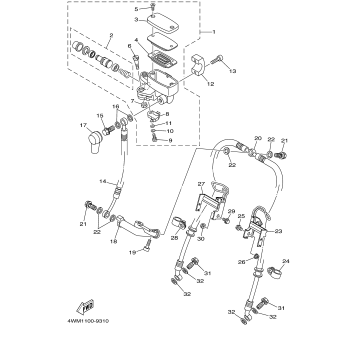 FRONT MASTER CYLINDER