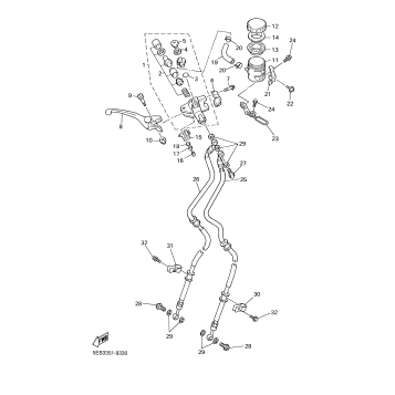 FRONT MASTER CYLINDER