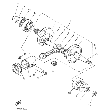 CRANKSHAFT PISTON