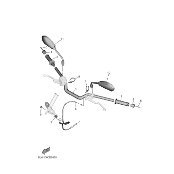 STEERING HANDLE & CABLE
