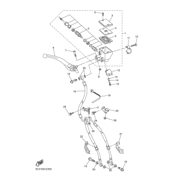 FRONT MASTER CYLINDER