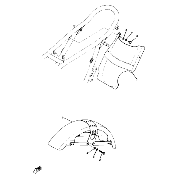 FRONT FENDER - REAR FENDER