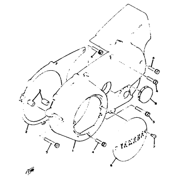 CRANKCASE COVER (LEFT)