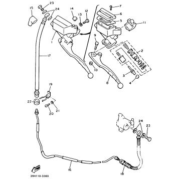 FRONT MASTER CYLINDER