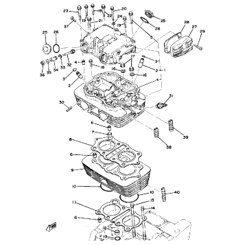 CYLINDER HEAD-CYLINDER