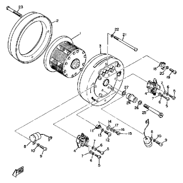 A - C - MAGNETO GENERATOR