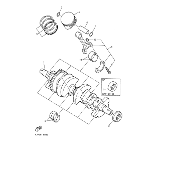 CRANKSHAFT PISTON