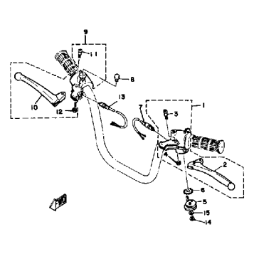 HANDLE SWITCH - LEVER LB50PH - PJ