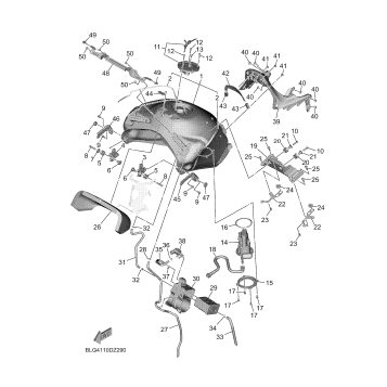 FUEL TANK 2 (FOR CAL)