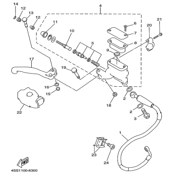FRONT MASTER CYLINDER