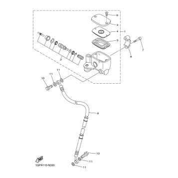 FRONT MASTER CYLINDER