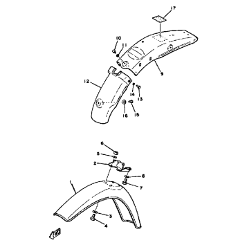 FRONT FENDER-REAR FENDER