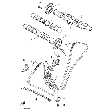CAMSHAFT CHAIN NONCALIFORNIA MODEL