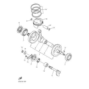 CRANKSHAFT PISTON
