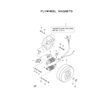 FLYWHEEL MAGNETO