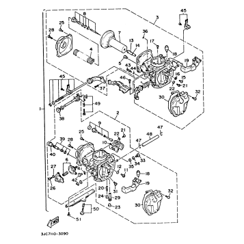 CARBURETOR NON CALIFORNIA MODEL