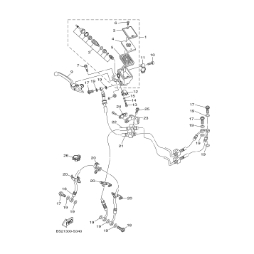 FRONT MASTER CYLINDER