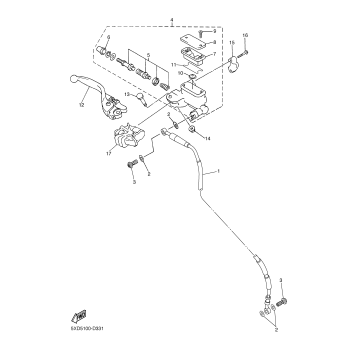 FRONT MASTER CYLINDER