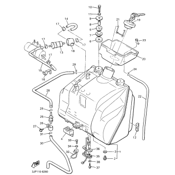 FUEL TANK NON CALIFORNIA
