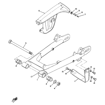 REAR ARM & CHAIN CASE