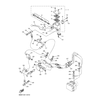 FRONT MASTER CYLINDER