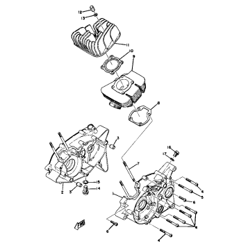 CRANKCASE - CYLINDER