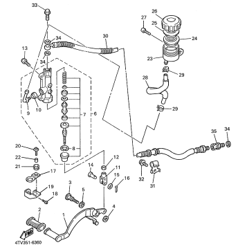 REAR MASTER CYLINDER