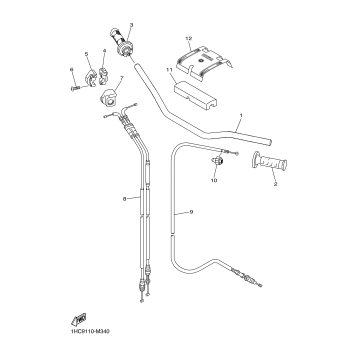 STEERING HANDLE CABLE