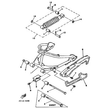 SWING ARM REAR SHOCKS