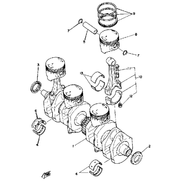CRANKSHAFT PISTON
