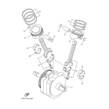 CRANKSHAFT PISTON