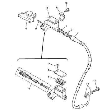 FRONT MASTER CYLINDER