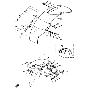 FRONT FENDER REAR FENDER