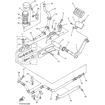 REAR MASTER CYLINDER
