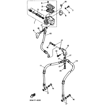 FRONT MASTER CYLINDER