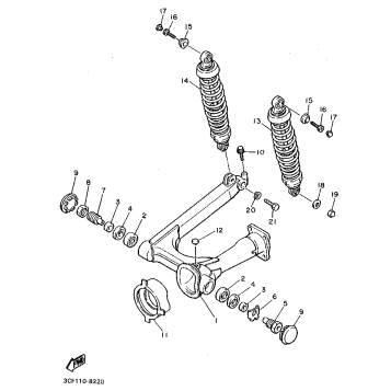 REAR ARM SUSPENSION