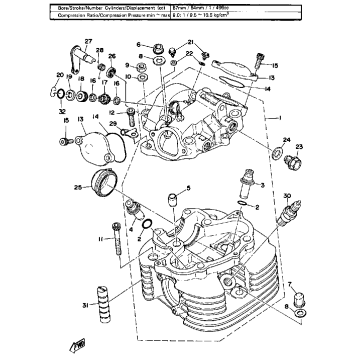 CYLINDER HEAD - CYLINDER HEAD COVER