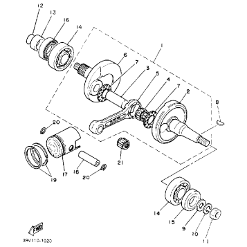 CRANKSHAFT PISTON