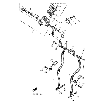 FRONT MASTER CYLINDER