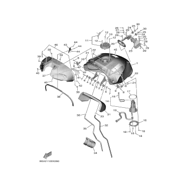 FUEL TANK 1 (FOR U49)