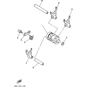 SHIFT CAM - SHIFT FORK