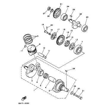 CRANKSHAFT PISTON