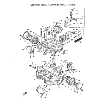 CYLINDER HEAD - CYLINDER HEAD COVER