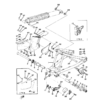 REAR ARM - CHAIN CASE