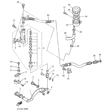 REAR MASTER CYLINDER