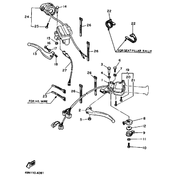 HANDLE SWITCH - LEVER