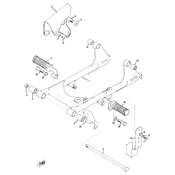 REAR ARM & CHAIN CASE