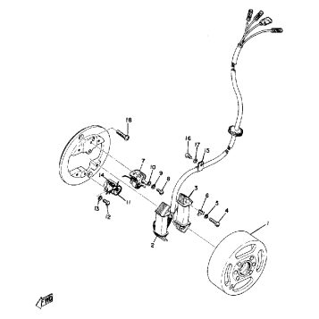 FLYWHEEL MAGNETO (GT1B)