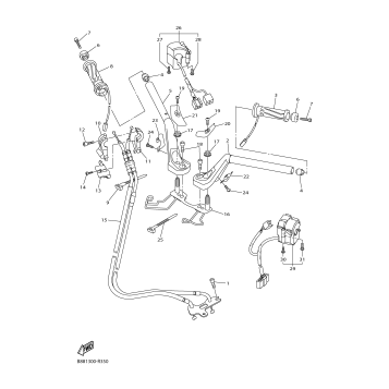 STEERING HANDLE & CABLE